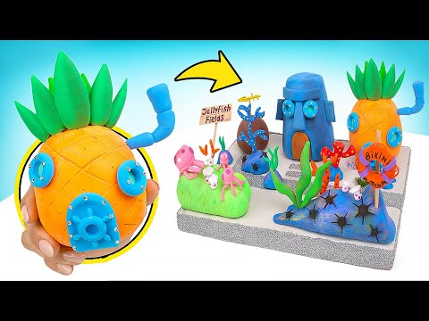 DIY Miniature Spongebob World
