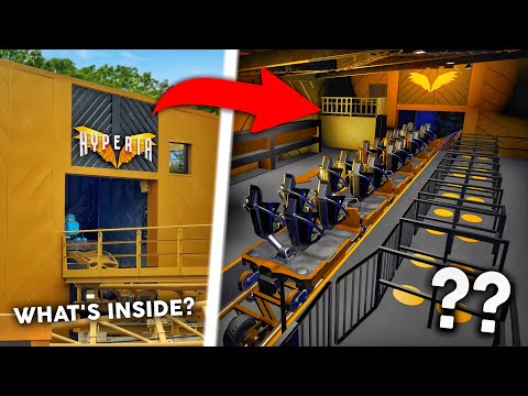 What is INSIDE Hyperia's STATION?? - Thorpe Park