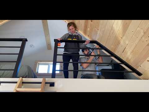 The MOST INTRICATE Project Yet | Welding Custom Railing with No Shop and an Off-Grid Setup