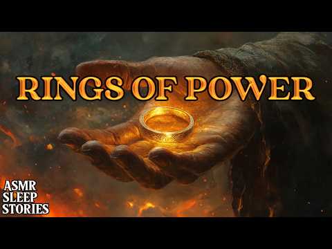 Tolkien's 20 Rings Of Power | ASMR Bedtime Stories | Cozy Lord Of The Rings