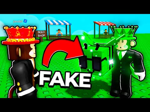 Exposing A FAKE Owner With REAL Owner In Grow A Garden