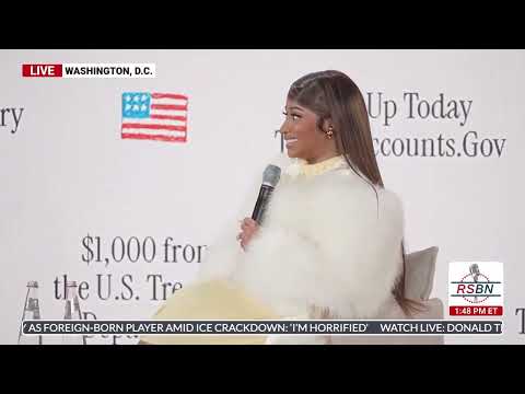 FULL SPEECH: A Fireside Chat Between Alex Bruesewitz and Nicki Minaj on Trump Accounts - 01/28/26