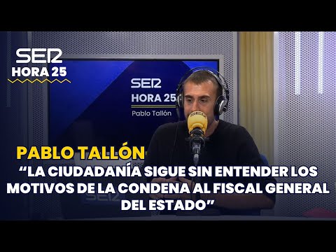 Pablo Tallón:"Buena parte de la ciudadanía sigue sin entender los motivos que justifican la condena"