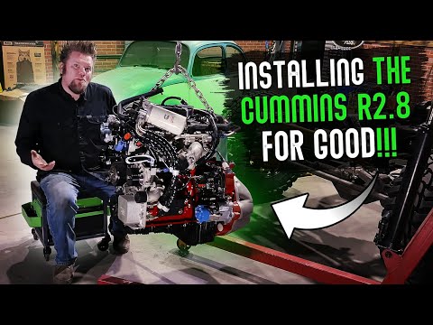 Installing the Cummins R2.8; Willys Wagon Build Episode 8