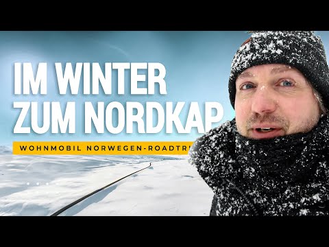 Mit dem Wohnmobil im Winter zum Nordkap - mein Norwegen-Roadtrip inkl. Heizungsaufall und Festfahren