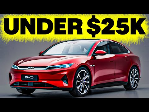 TOP 5 Futuristic Chinese EVs You Won’t Believe Are Under $25K 