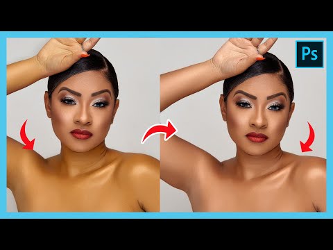 how to MATCH SKIN COLOR In Photoshop for beginners