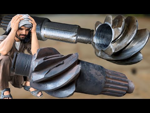 The Formula for Replacing The Teeth of a Broken Truck Pinion is a Mechanic's Amazing Invention…