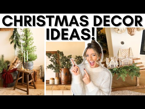 SOURCING UNIQUE & VINTAGE HOLIDAY DECOR || SHOPPING FOR CHRISTMAS DECOR || CHRISTMAS DECORATING TIPS