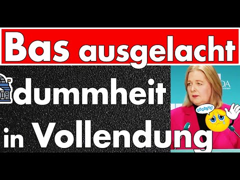 Lachen ausdrücklich erlaubt! Ministerin unfassbar peinlich - Arbeitgeber quittieren mit Lacher!