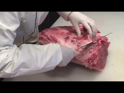 【WAGYU】Wagyu cut  肉職人の技　和牛ランプ、イチボ　切り方（高森和牛　沼本カット）