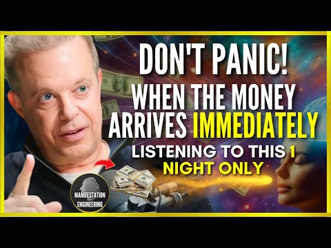 YOU WILL RECEIVE A LOT OF MONEY AFTER LISTENING TO THIS 1 SINGLE NIGHT | AFFIRMATIONS - JOE DISPENZA