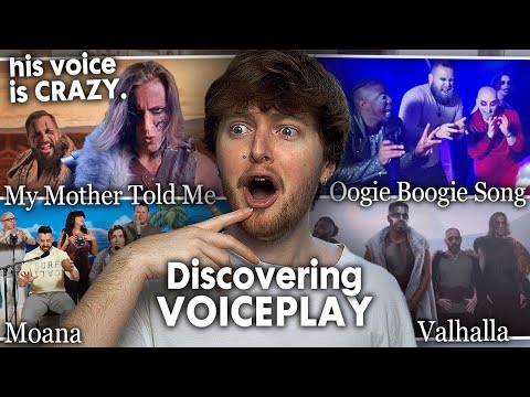 DISCOVERING VOICEPLAY! (Moana Medley, Oogie Boogie, My Mother Told Me, Valhalla Calling | Reaction)