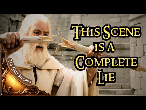 What they didn't tell you about GANDALF Vs WITCH KING Scene