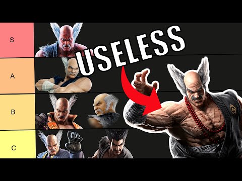 Ranking How USELESS Heihachi Mishima Is In Every Tekken Game