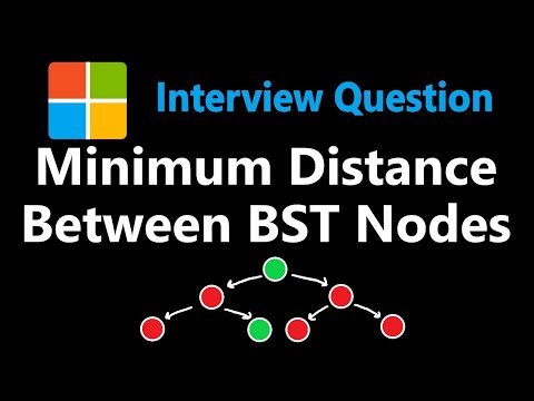 Minimum Distance between BST Nodes - Leetcode 783 - Python