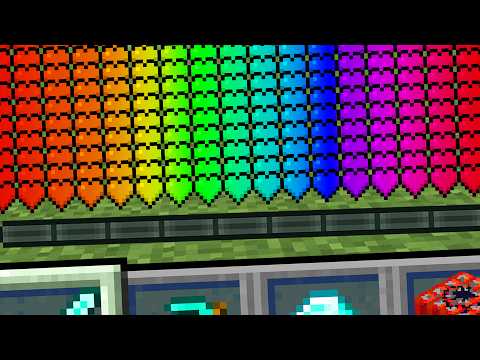 Minecraft but I have 1,000,000 Super Hearts
