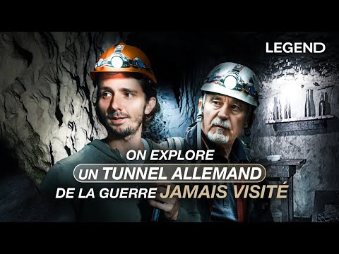 ON EXPLORE UN TUNNEL ALLEMAND DE LA GUERRE JAMAIS VISITÉ ET ON TROUVE 200 GRENADES, BOMBE, ARMES…