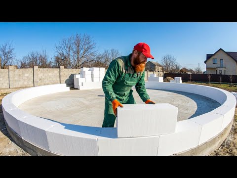 I Built a ROUND HOUSE in 120 Days | Full Construction Process