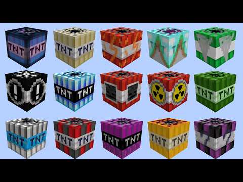 211 Minecraft TNT Tested To See Which Is The Strongest