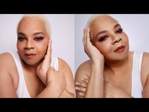 Wearable Holiday Cranberry Smokey Eyes Makeup