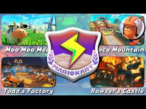 Playing EVERY Track in Mario Kart World - LIGHTNING CUP