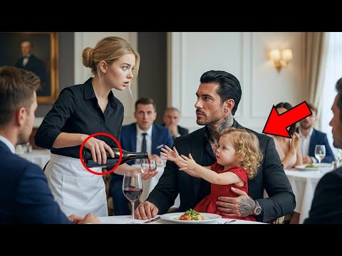 La hija del jefe de la mafia dijo su primera palabra y señaló a la camarera: “Mamá”