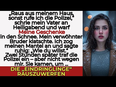 Meine Familie warf meine Geschenke in den Schnee – bis sie erfuhren, wem das Haus gehört