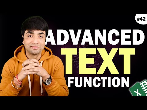 Advanced Text Function in Excel | Best use of Right and Replace Function in Excel in Hindi