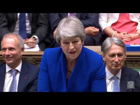 Theresa May's last PMQs: 24 July 2019
