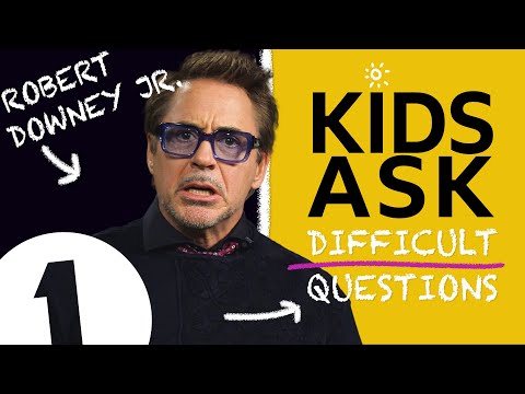 "I would say Hawkeye!": Kids Ask Robert Downey Jr. Difficult Questions