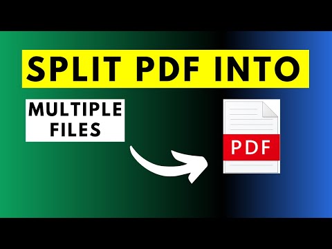 How to Split a PDF into Multiple Files Using Adobe Acrobat DC
