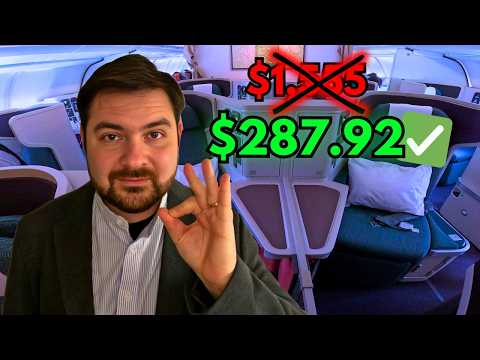 Secret Hacks To Fly BUSINESS CLASS For Cheap