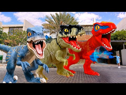 Dino Karet Jadi Nyata! Petualangan Seru Penuh Sains