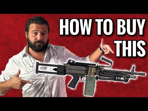 How You Can Buy a Machine Gun (Legally)