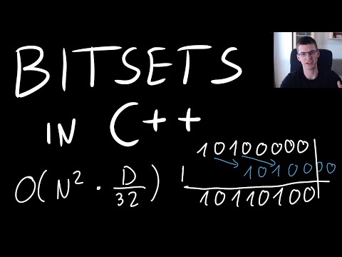 C++ Bitsets in Competitive Programming
