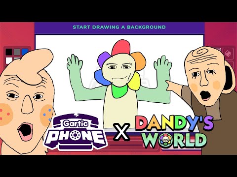 When DANDY'S WORLD Players Play GARTIC PHONE...