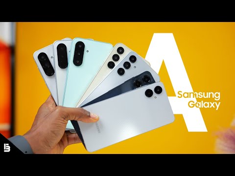 Every Samsung 2025 A Series Compared -  A06, A16, A26, A36 & A56