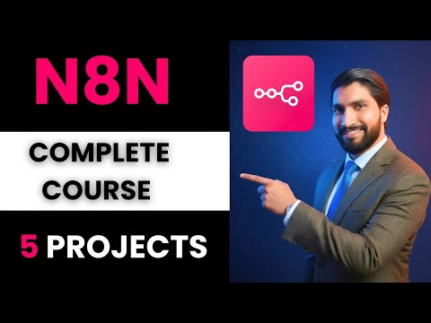 N8N Full Course in Hindi | Build 5 AI Automation Projects | AI Agents Course for Beginners in Hindi