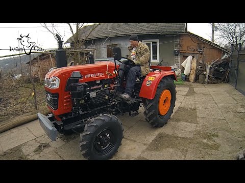 Купил Мини-трактор Shifeng SF 354 довольный как "Слон"