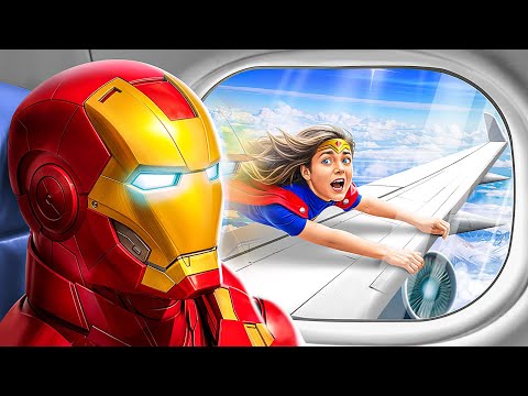 Fake Superheroes vs Real Superheroes! Easy Sneaking Into the Movies Challenge!