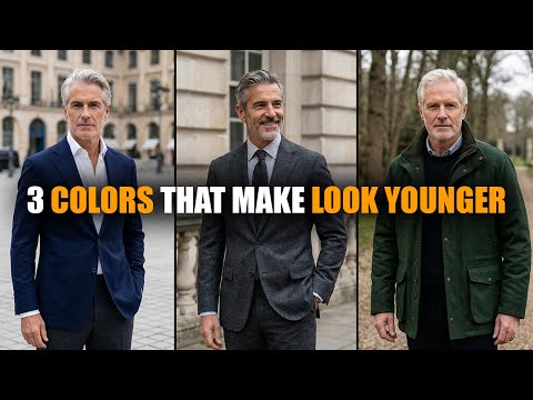Stop Wearing Beige! 3 Colors That Make Men Over 50 Look Younger