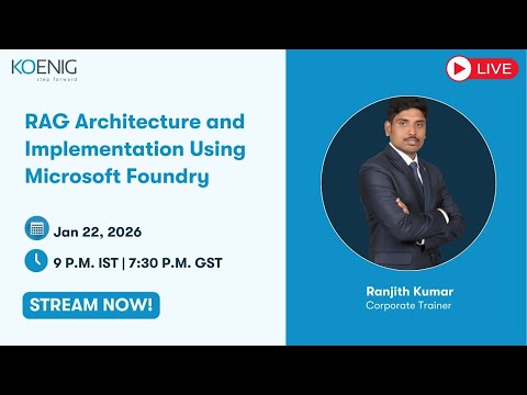 RAG Architecture and Implementation Using Microsoft Foundry