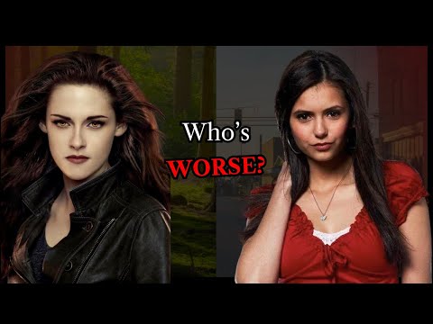 Bella vs. Elena: Who was the Worst Vampire Romance Protagonist?