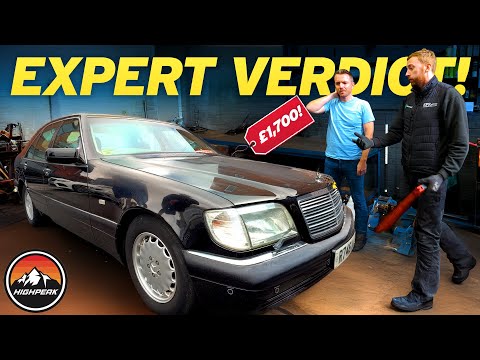 Mercedes Specialist Inspects My £1,700 S-Class — Verdict Shocks Me