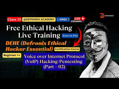 Day-55 VoIP Voice Over Internet Protocol Pentesting 02 - Ethical Hacking Free DEHE Course [ Hindi ]