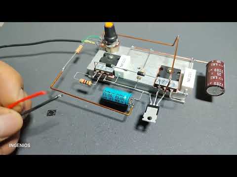 Como hacer Amplificador con pocos componentes 