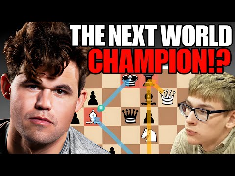 Teenage Prodigy EVISCERATES Magnus Carlsen AGAIN w/ NUCLEAR Bishop Sac! (Is He Magnus 2.0?)