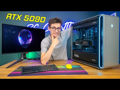 The FASTEST Pre Build Gaming PC Ever.. Right?! 👽 Alienware Area 51 RTX 5090