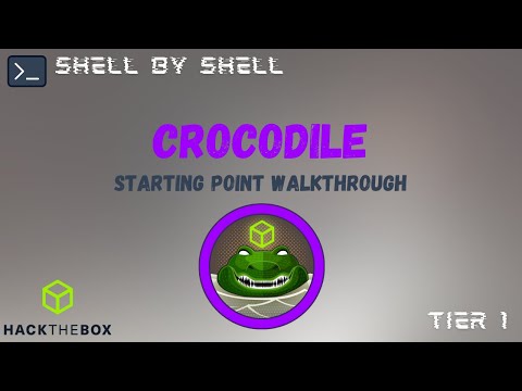 Shell By Shell -- Putting Things Together | Hack The Box "Crocodile" Walkthrough for Beginners